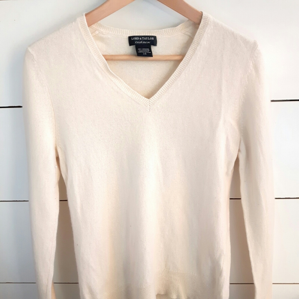 Lord & Taylor Cashmere Sweater